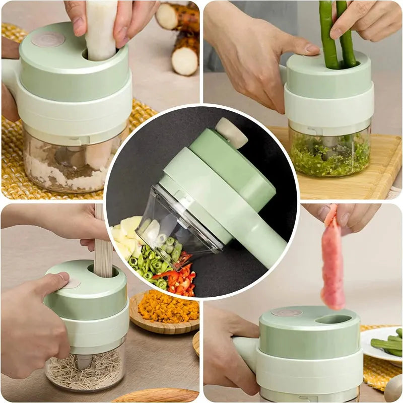 2 In 1 Multi-Functional Electric Food Chopper