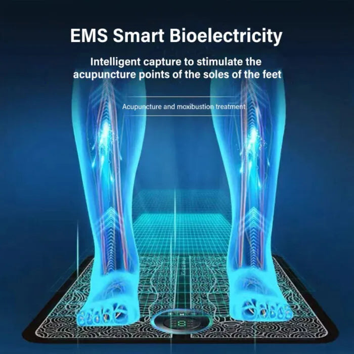 Electrical Muscle Stimulation (EMS) Portable Foot Massager