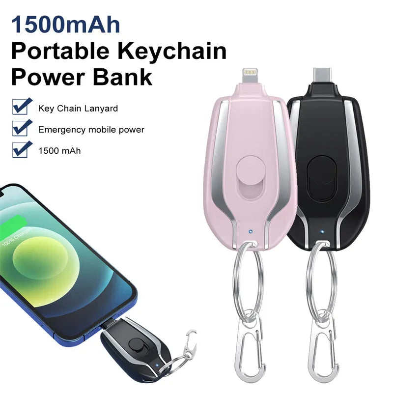 Portable Keychain Charger