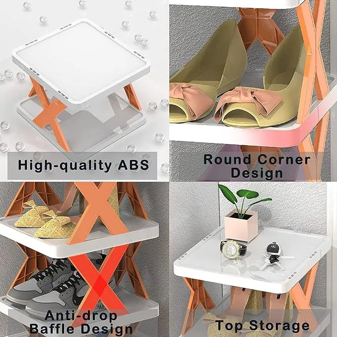 5 Layers Stackable Shoe Organizer