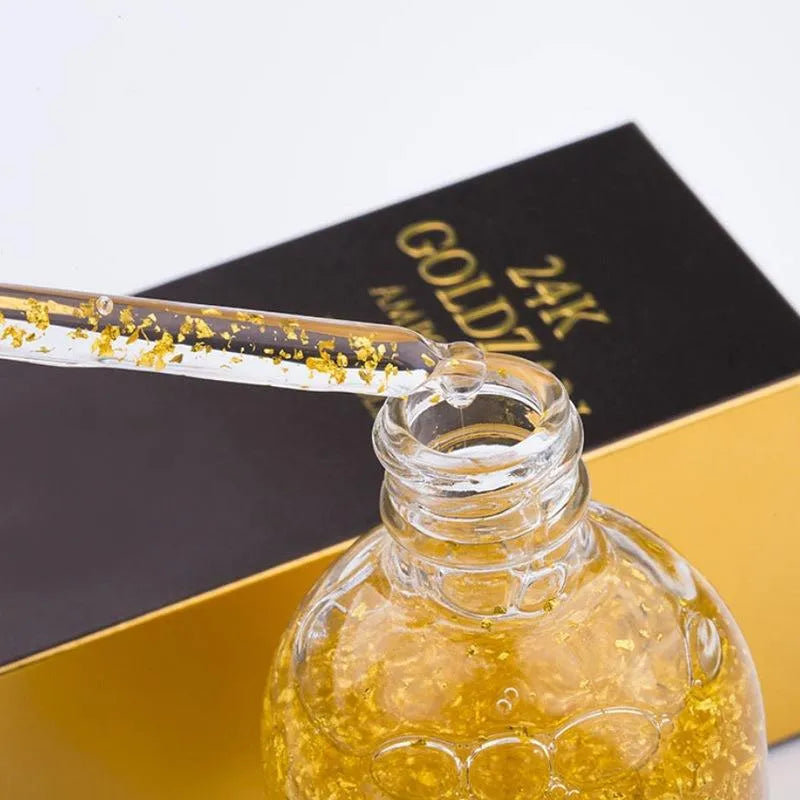 24k GOLDZAN AMPOULE 99.9% Pure Gold Serum